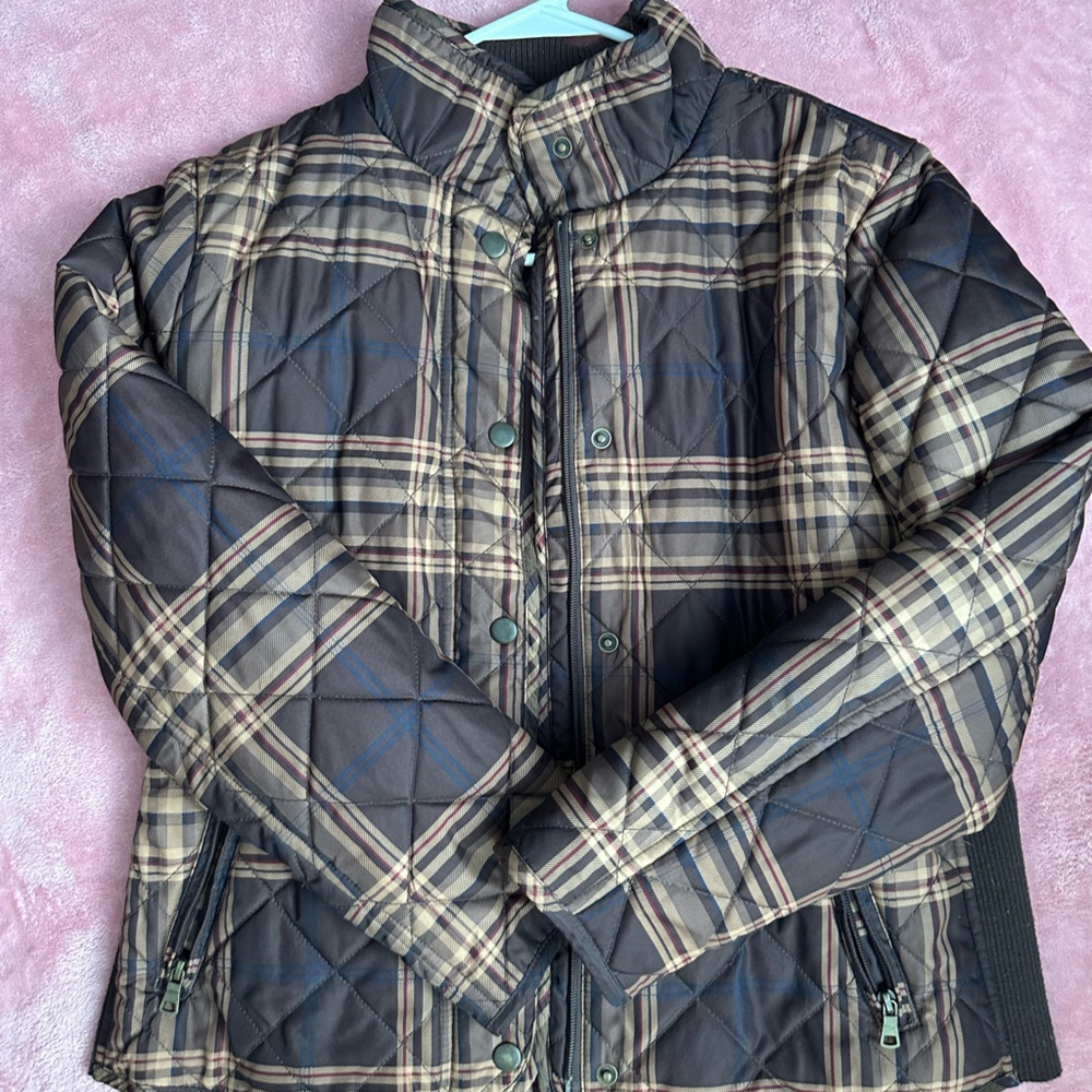 Plaid coat
